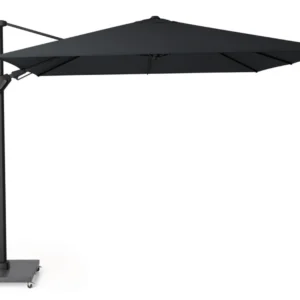 Platinum Challenger zweefparasol 3x3m T2 premium (incl. voet en hoes) jet black