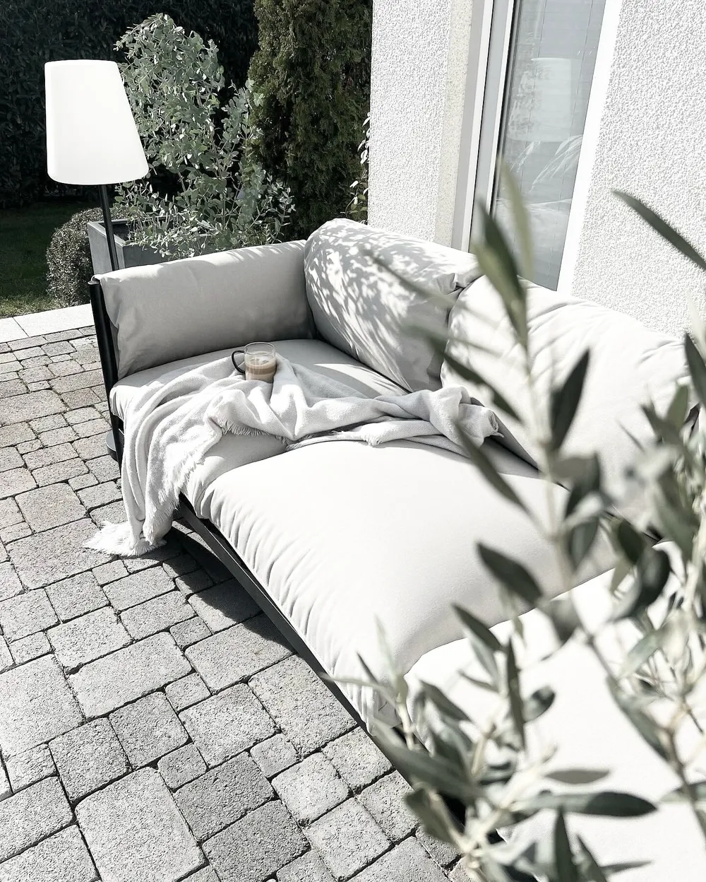 Tuin bankenset 5-zits ESPERIA Metaal Grijs - Afbeelding 4
