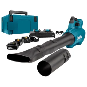 Makita DUB184PT4J 18V Li-Ion Accu Bladblazer Set (4x 5,0Ah) in Mbox – 187 km/h