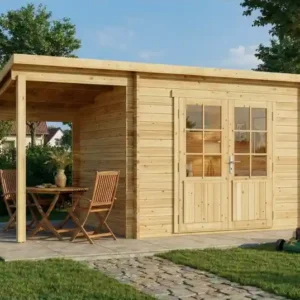 Tuinhuis Maria met Schuine Lessenaardak