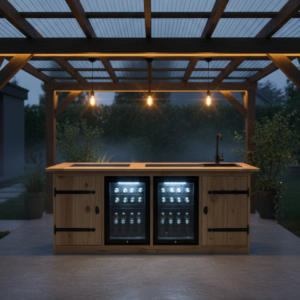 Buitenkeuken Nebraska – Maximale Koelcapaciteit en Luxe Functionaliteit voor Buiten