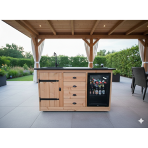 Buitenkeuken Frankfurt – Compacte Luxe met Geavanceerde Buitenkeukentechnologie