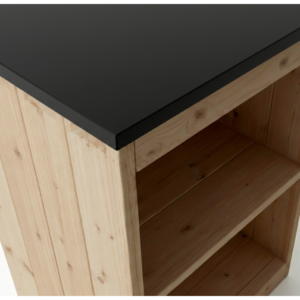 Black Betty Gesinterd Steenblad – Krachtige Elegantie voor een Moderne Buitenkeuken