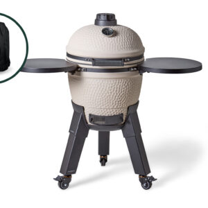 Moddern Kamado Sandy Stone incl. Zijtafels & Zwarte Poten