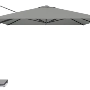 Platinum Challenger zweefparasol 3.5x3.5m T1 premium (excl voet) manhattan