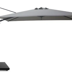 Camello Luna zweefparasol 2.6x3.5m Contrete (incl. voet en hoes)
