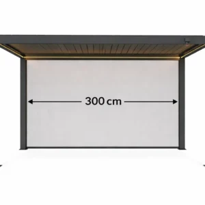 Ventura Windscherm 400 cm antraciet