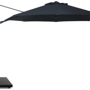 Camello Luna zweefparasol 3.5m S2 Excellent (incl. voet + hoes)