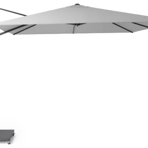 Platinum Challenger zweefparasol 3x3m T1 (incl. voet + hoes) light grey