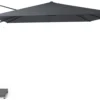 Platinum Challenger zweefparasol 4x3m T1 (incl. voet en hoes) faded black
