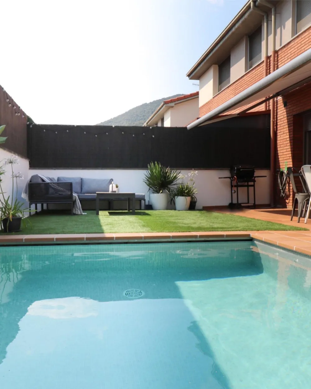 Tuin hoekloungeset FORANO - Afbeelding 2
