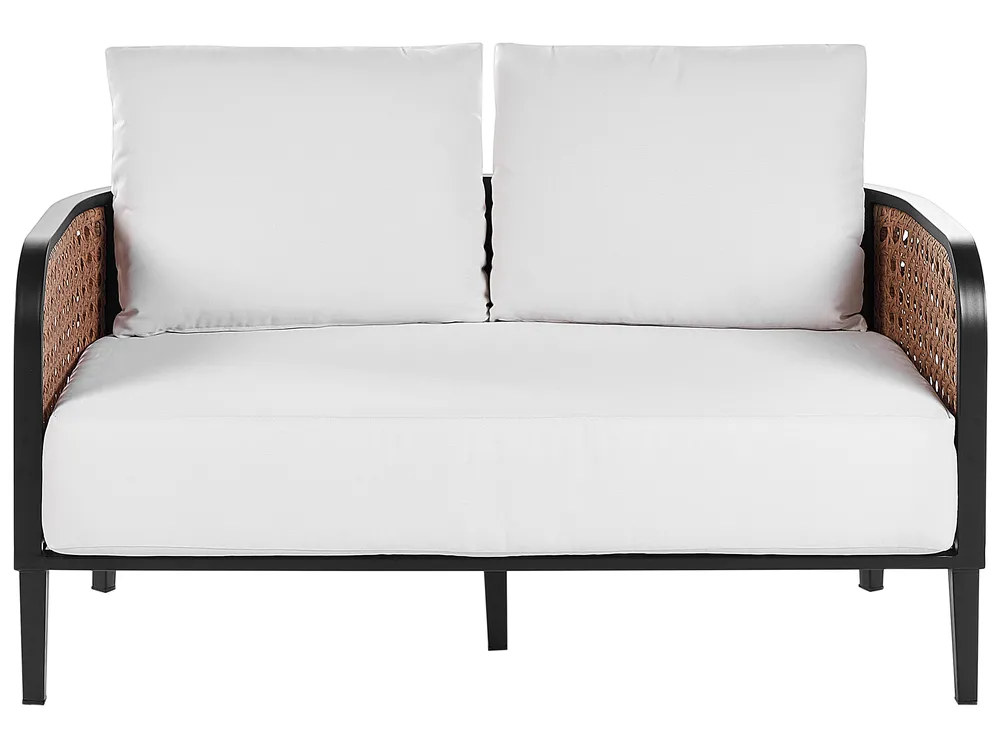 MONTEFALCO 4-zits Loungeset met Tafel | Wit Metaal - Afbeelding 3